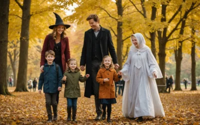 Jeu de piste halloween familial : aventure surprenante pour petits et grands
