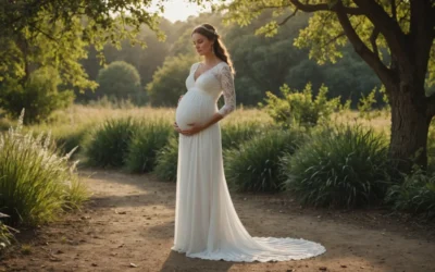 La robe de mariée grossesse : émouvoir avec confort et style le jour J